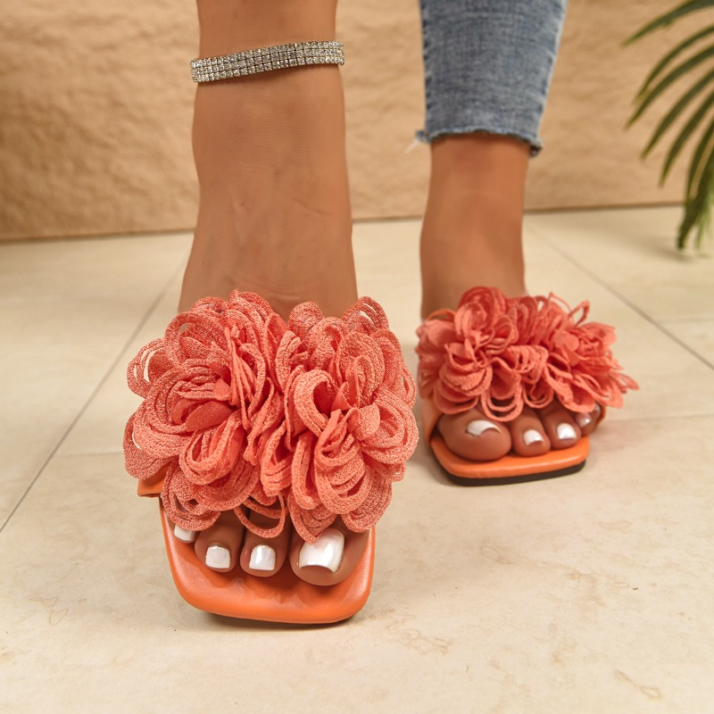 Home Decor Luxury - New Summer Women's Square-toe Casual Walking