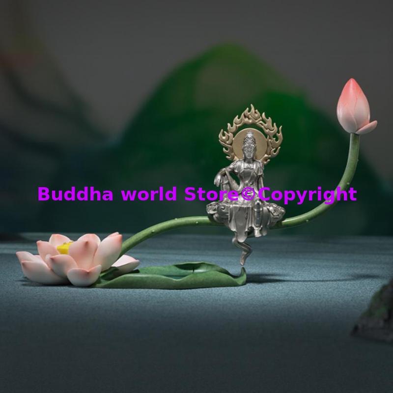 Home Decor Luxury - 50% off top Copper carving Buddhist