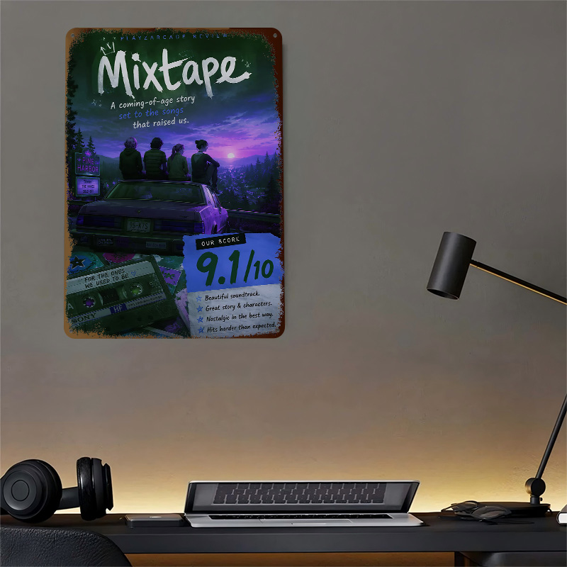 Mixtape Game Review 3D Texture - Review Home Decor ulasan dan harga