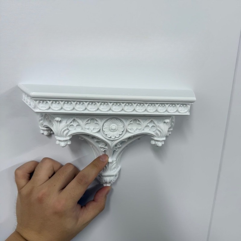 Vintage European Carved Wall M - Floating Shelves ulasan dan harga