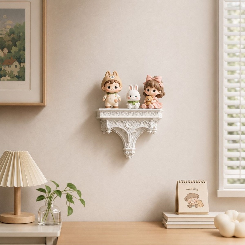 Vintage European Carved Wall M - Floating Shelves ulasan dan harga