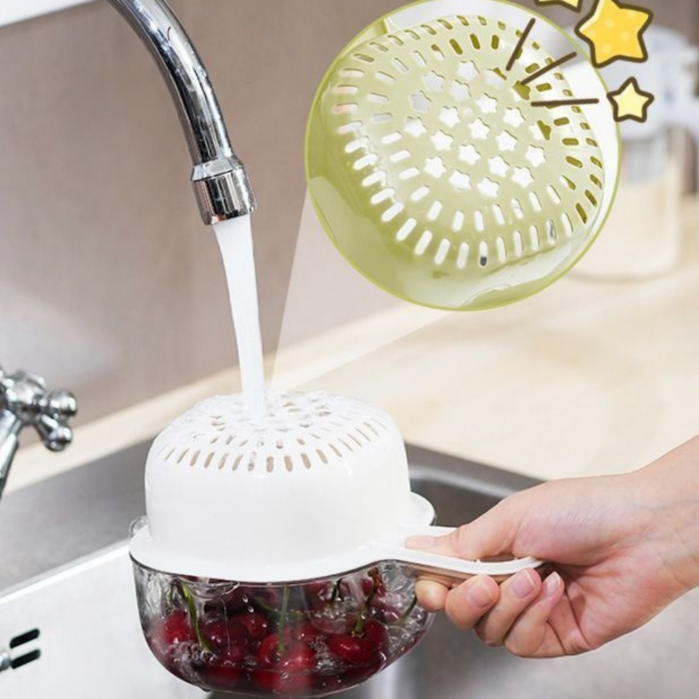 Dopamine Drainage Basket Fruit - Woven Wall Basket ulasan dan harga