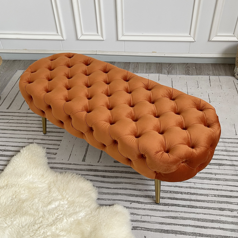 Cute Soft Foot Stool Fashion C - Home Decor Aesthetic ulasan dan harga