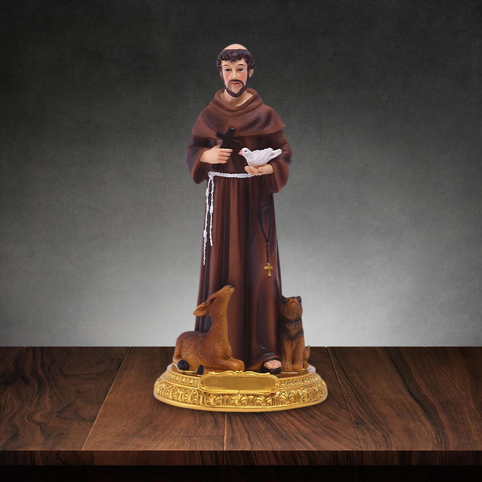 Saint Francis of Assisi Statue - Home Decor On Sale ulasan dan harga