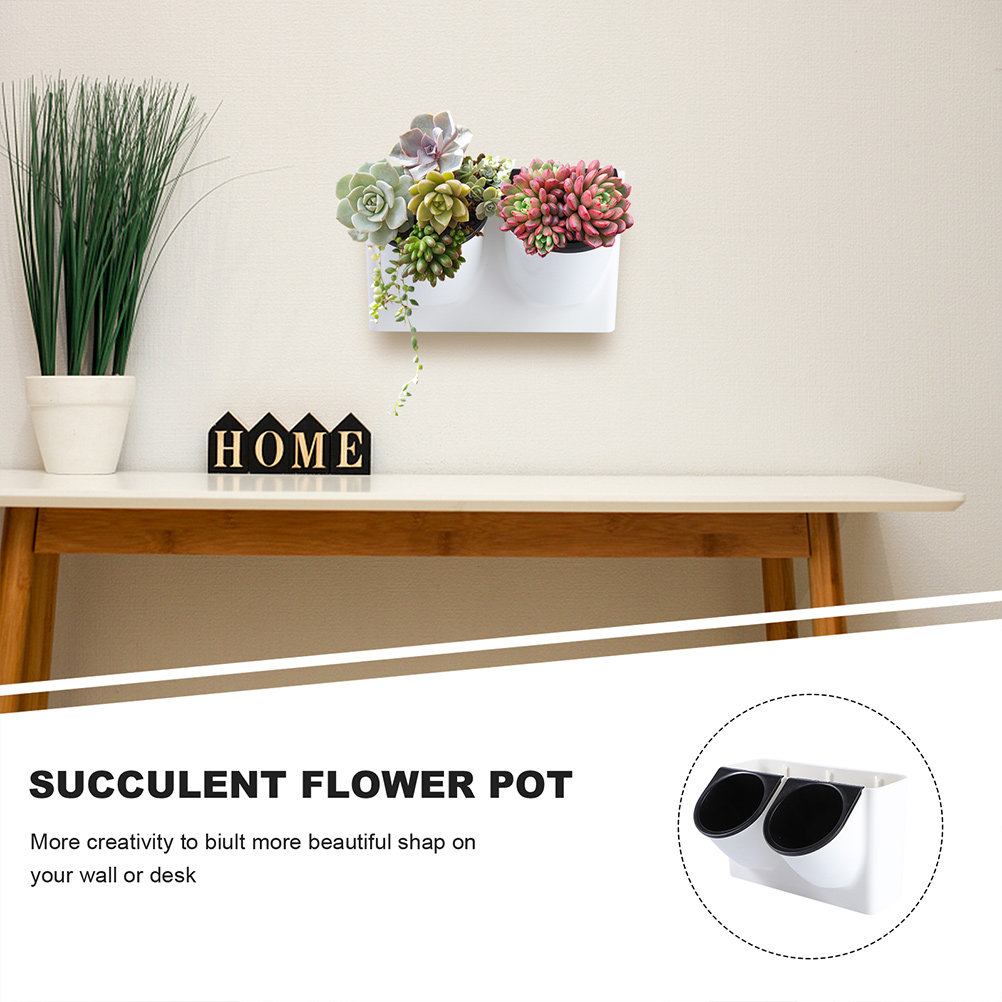 Self Watering Flower Pot Plast - Succulent Planter Pot ulasan dan harga
