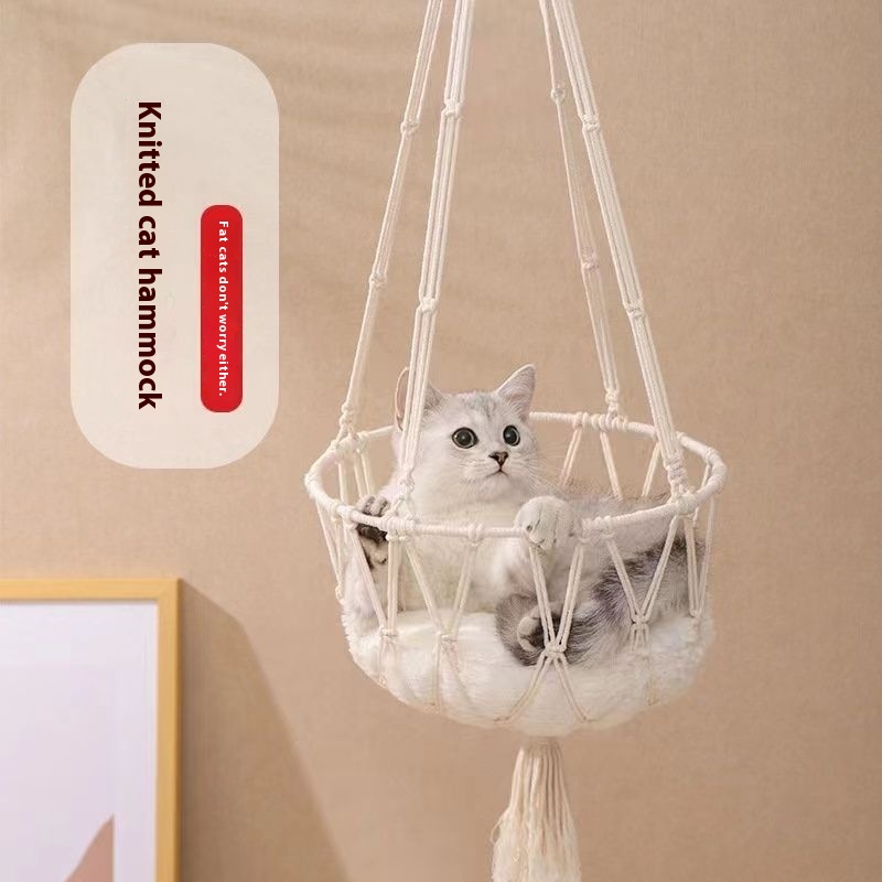 Winter Cat Window Perch, Cat H - Woven Wall Basket ulasan dan harga