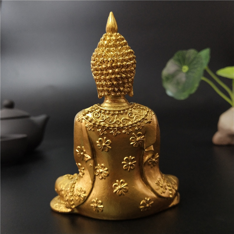 Golden Thailand Buddha Statue  - Home Decor On Sale ulasan dan harga