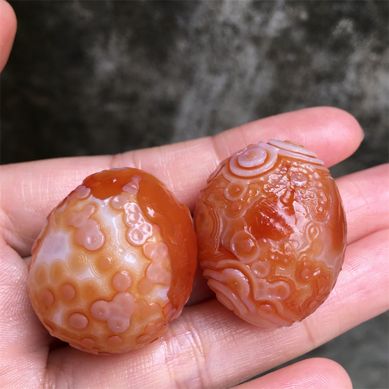 Natural Red Sardonyx Gobi Agat - Home Decor Za ulasan dan harga