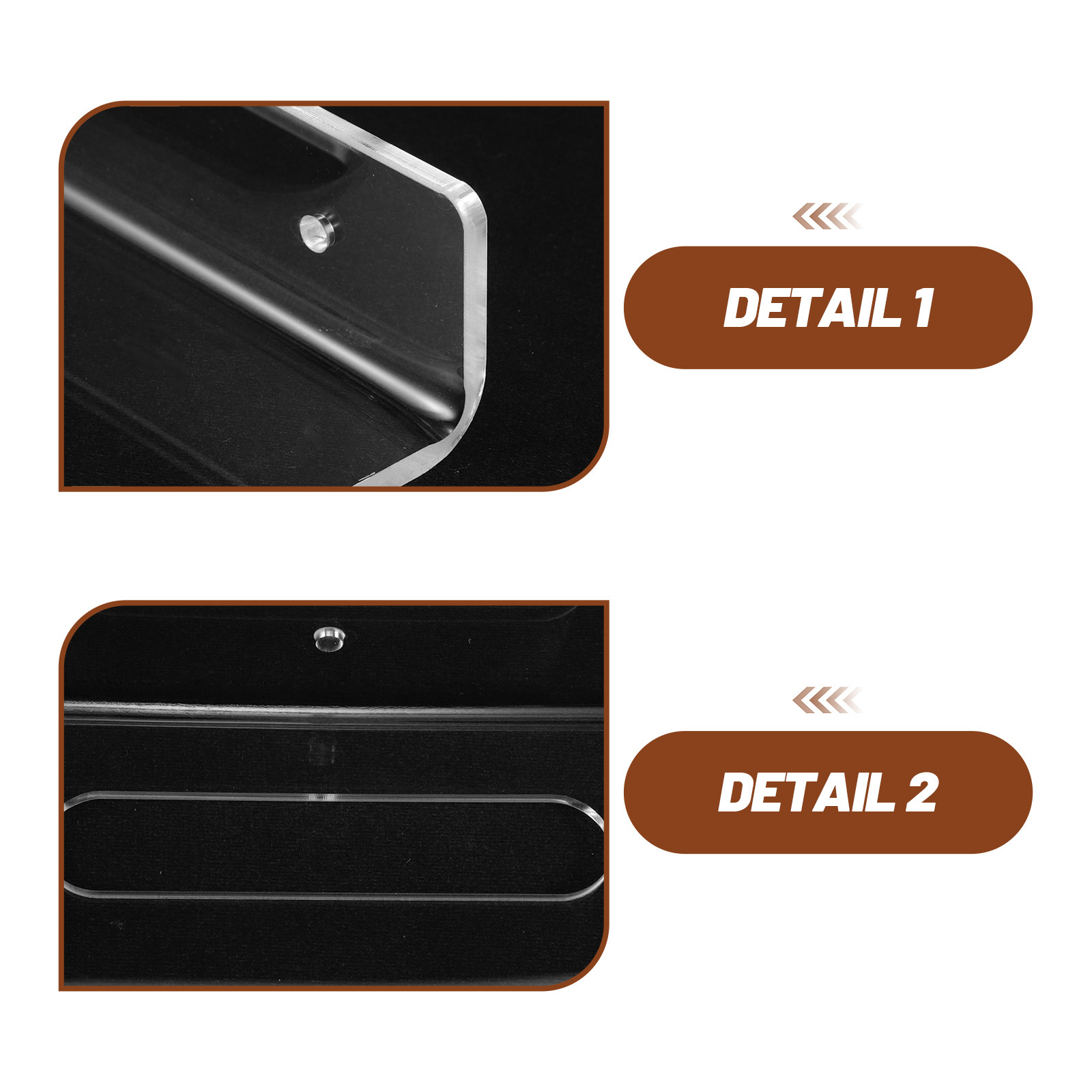 1Set Wall Mounted Organizer Ac - Floating Shelves ulasan dan harga