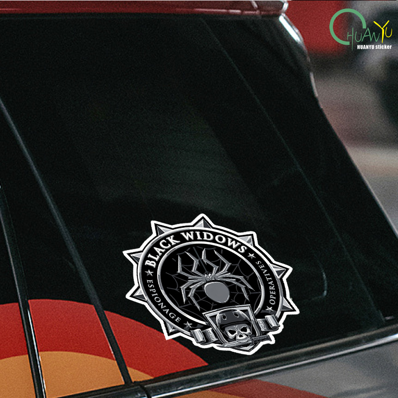 Black Widows Wallstickers Skul - Home Decor Outlet ulasan dan harga