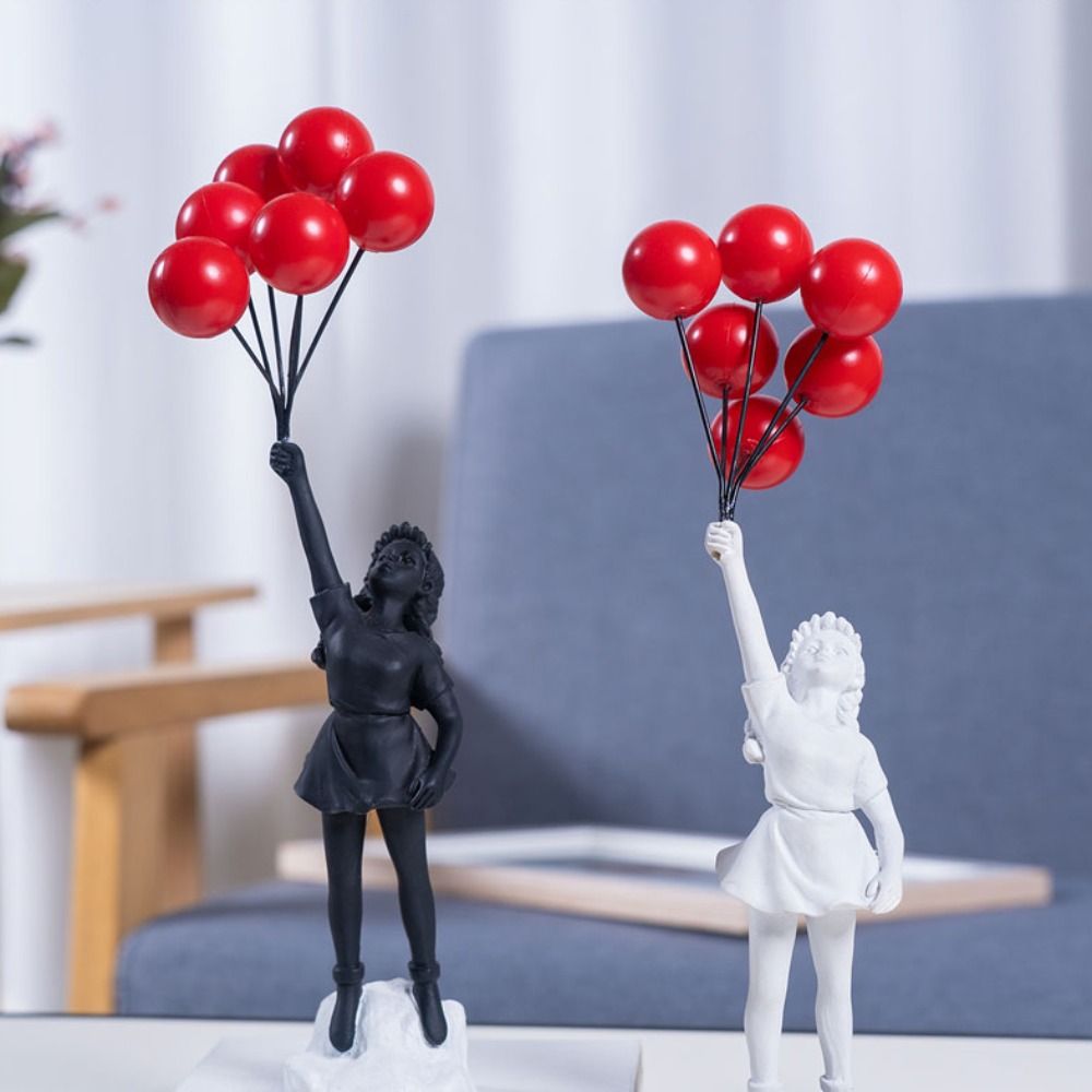 Resin Banksy Figurines for Int - Home Decor On Sale ulasan dan harga