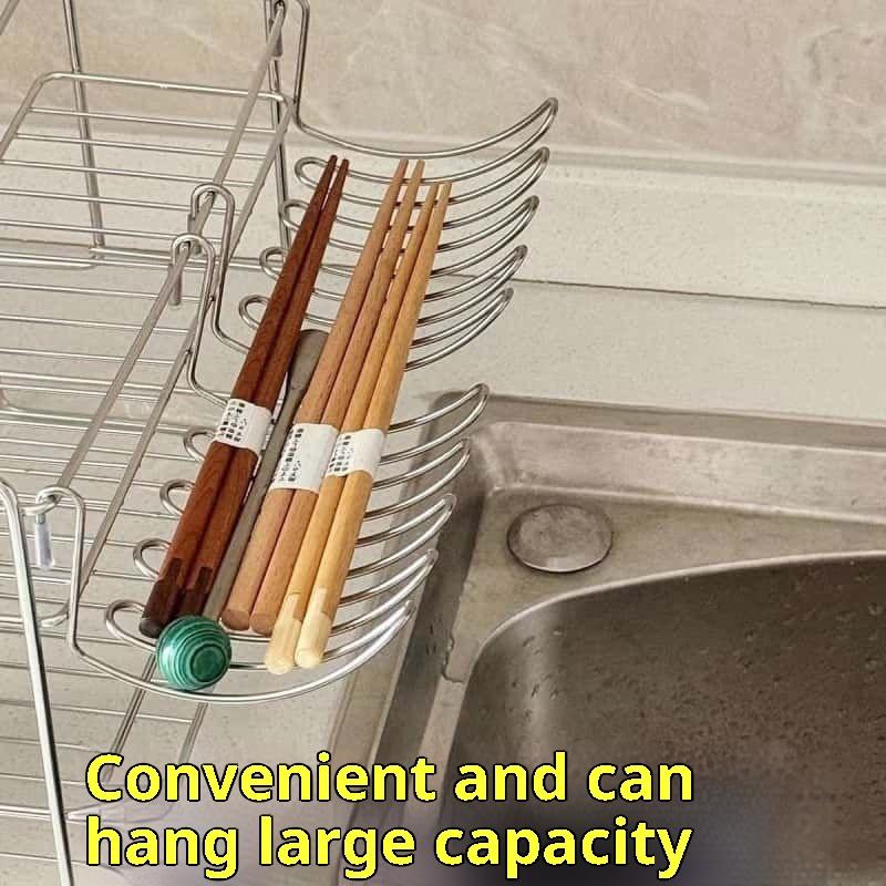 1/2Pcs Stainless Steel Expanda - Woven Wall Basket ulasan dan harga