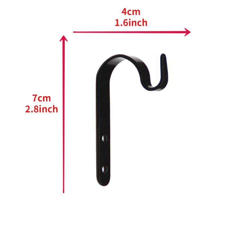 4Pc Metal J Hook Vintage Wall  - Woven Wall Basket ulasan dan harga