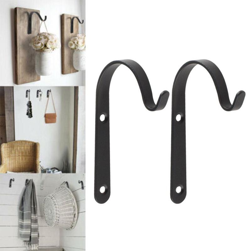 4Pc Metal J Hook Vintage Wall  - Woven Wall Basket ulasan dan harga