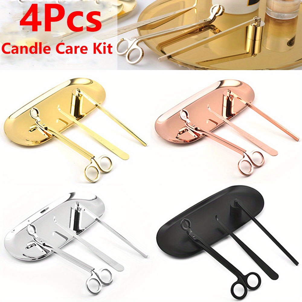 4pcs/set Luxury Candle Care Ki - Home Decor Luxury ulasan dan harga