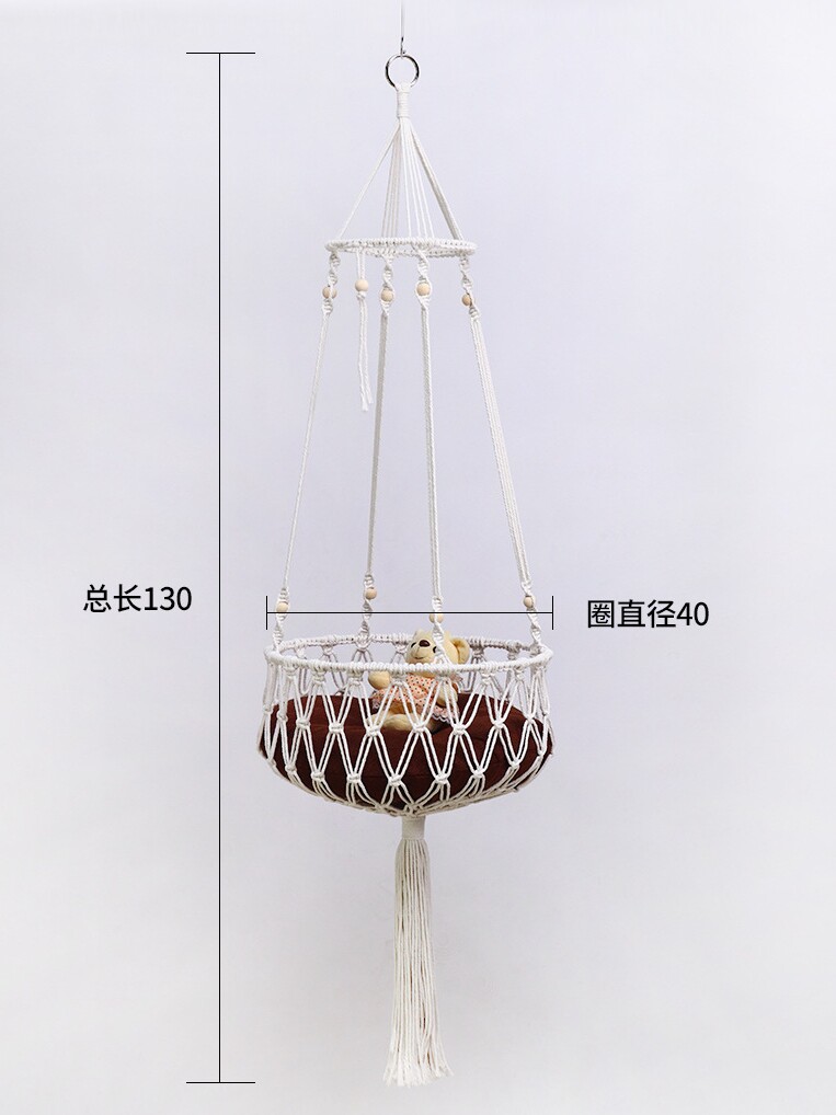 Handmade Cat Hammock Nest Hang - Woven Wall Basket ulasan dan harga