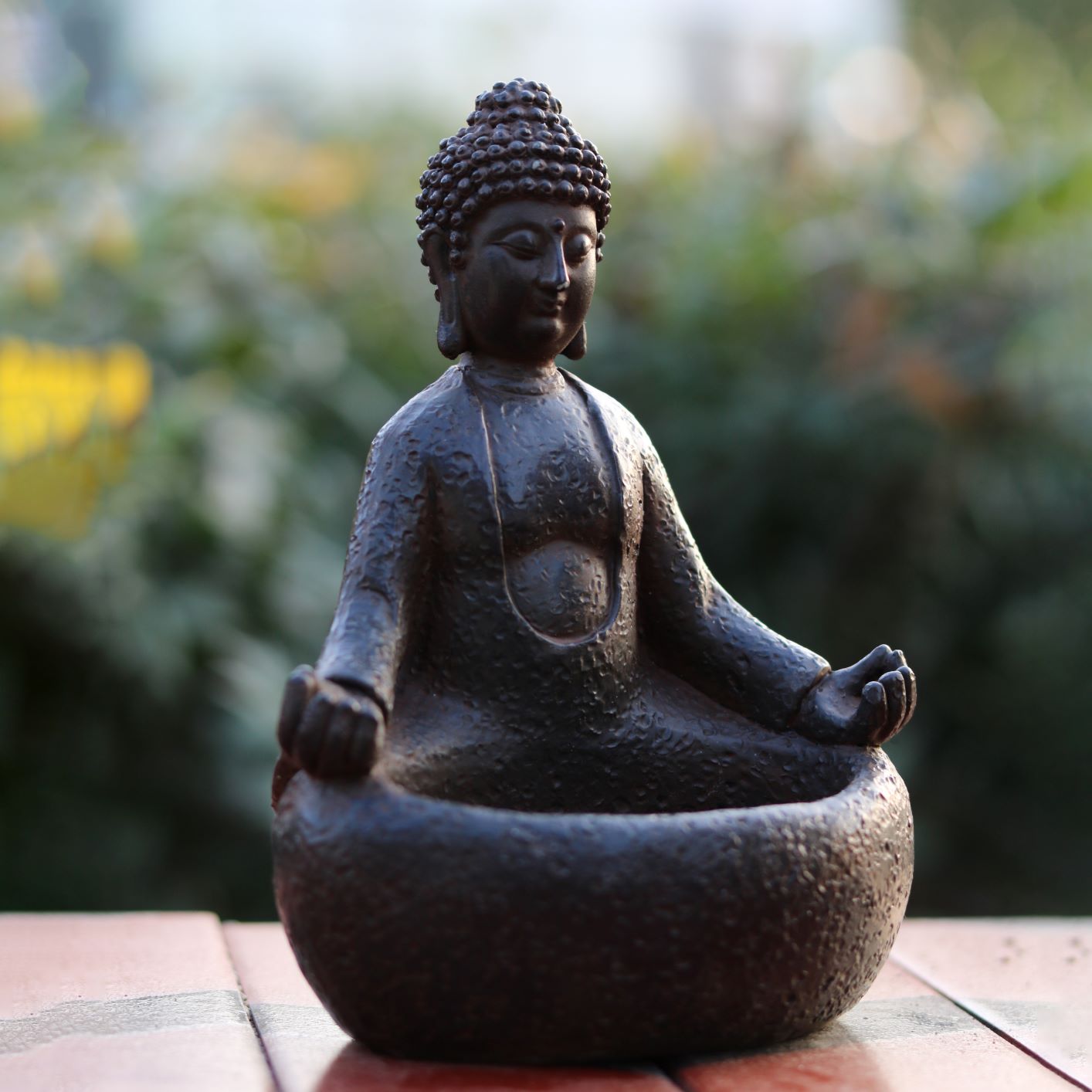 Meditating Buddha Succulent Pl - Succulent Planter Pot ulasan dan harga