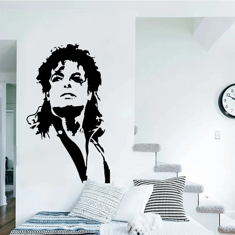 Vinyl MJ Music singer Wall Sti - Home Decor Vinyl Flooring ulasan dan harga
