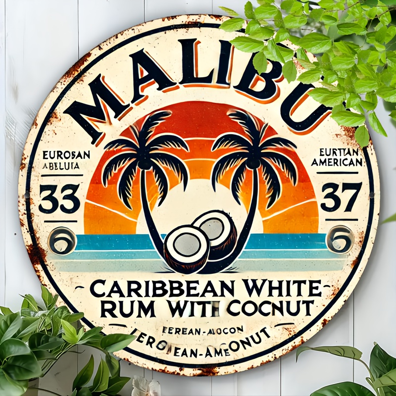 Vintage Malibu Rum Coconut Alu - Home Decor Trends ulasan dan harga