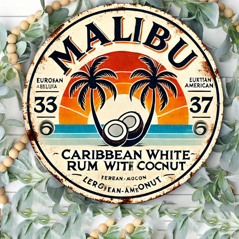 Vintage Malibu Rum Coconut Alu - Home Decor Trends ulasan dan harga