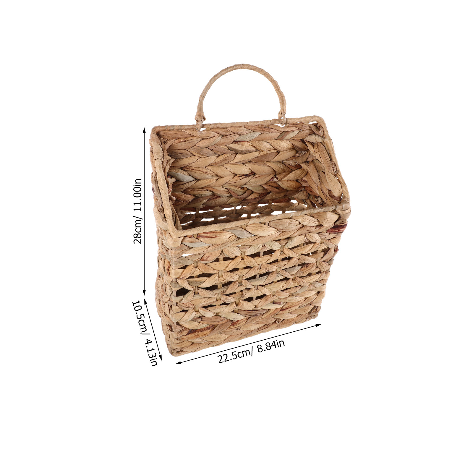 Woven Hanging Wall Basket Ratt - Woven Wall Basket ulasan dan harga