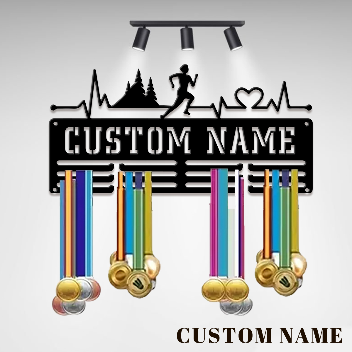 Custom Marathon Sports Metal M - Home Decor Pinterest ulasan dan harga