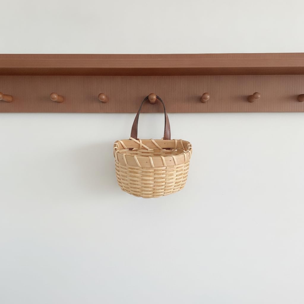 Wall-Mounted Woven Storage Bas - Woven Wall Basket ulasan dan harga