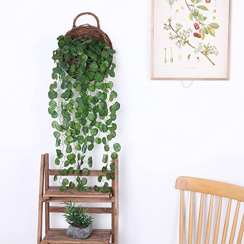 Artificial Basket Rattan Hangi - Woven Wall Basket ulasan dan harga