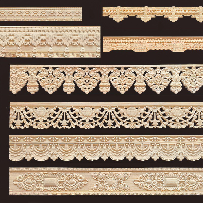 Decorative Wood Furniture Mold - Home Decor Wall Molding ulasan dan harga