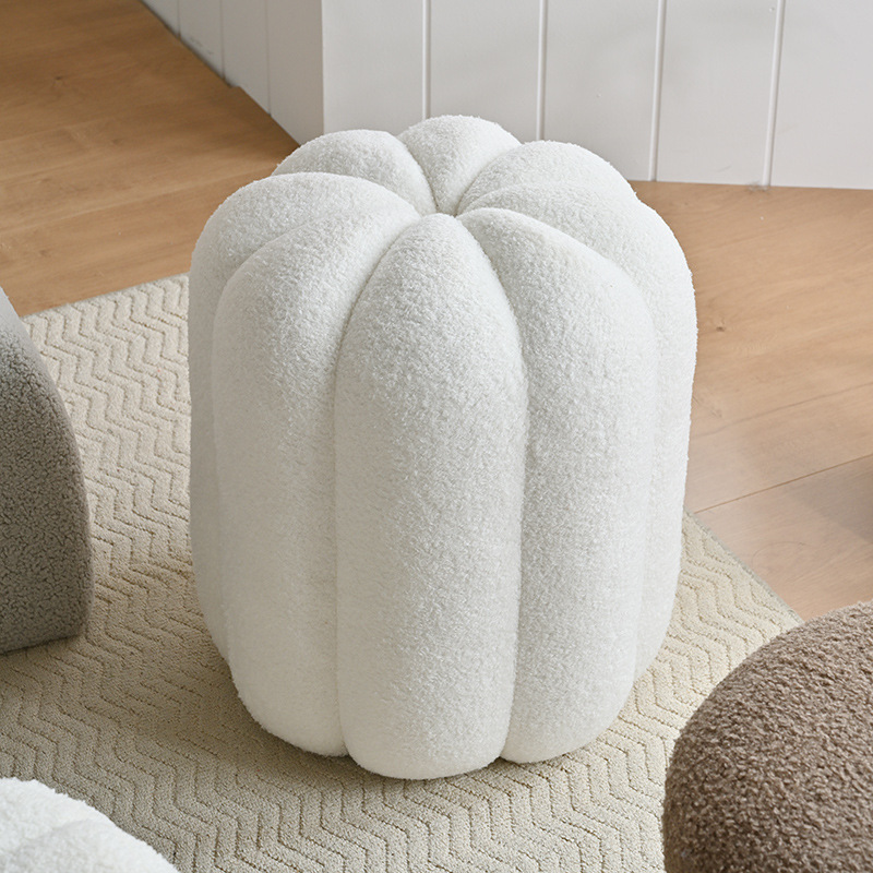Simple Vanity Stools Pumpkin S - Home Decor Luxury ulasan dan harga