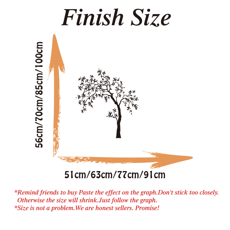Large Tree Wall Sticker Baby N - Home Decor Vinyl Flooring ulasan dan harga