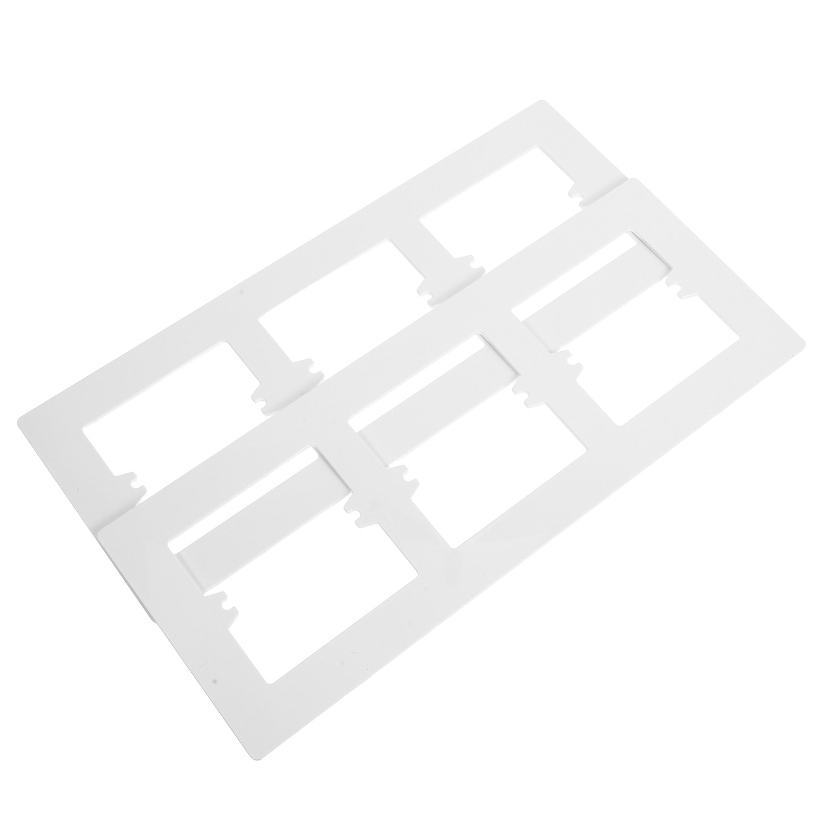 2Pcs 86-Type Triple Gang Rocke - Home Decor Outlet ulasan dan harga