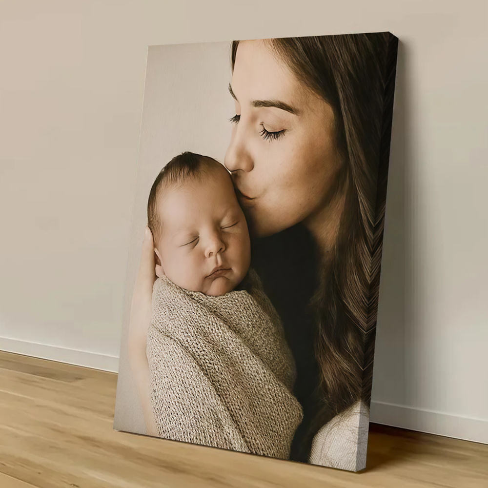 Custom Print Canvas Painting F - Home Decor Rustic ulasan dan harga