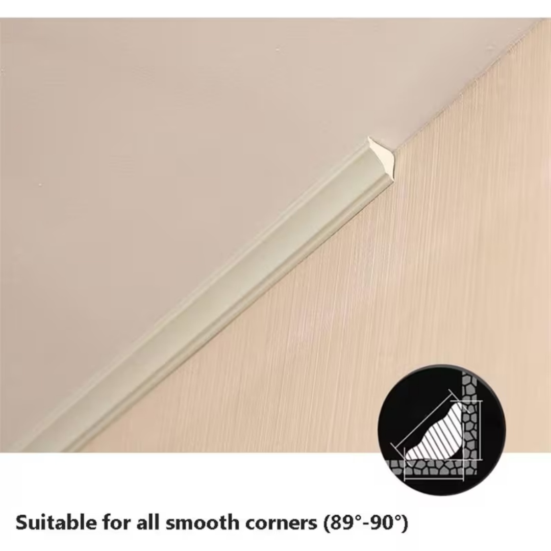 1pc Self-Adhesive TPE Material - Home Decor Wall Molding ulasan dan harga