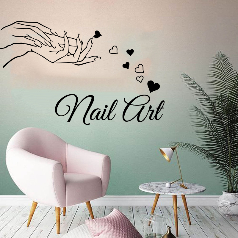 Beauty Nail Salon Girl Hand Wa - Home Decor Vinyl Flooring ulasan dan harga