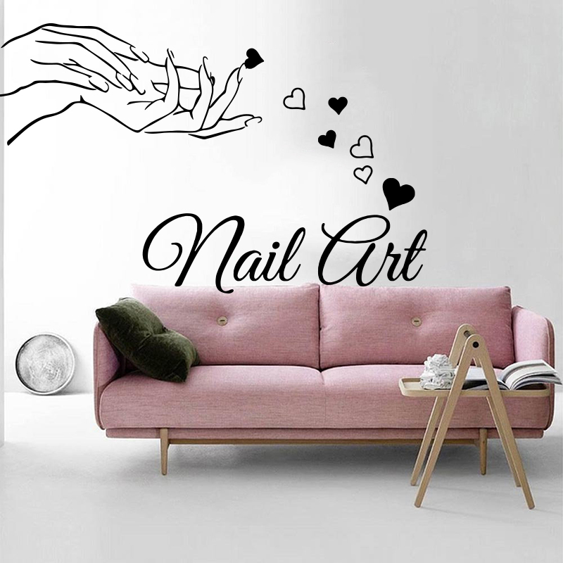 Beauty Nail Salon Girl Hand Wa - Home Decor Vinyl Flooring ulasan dan harga