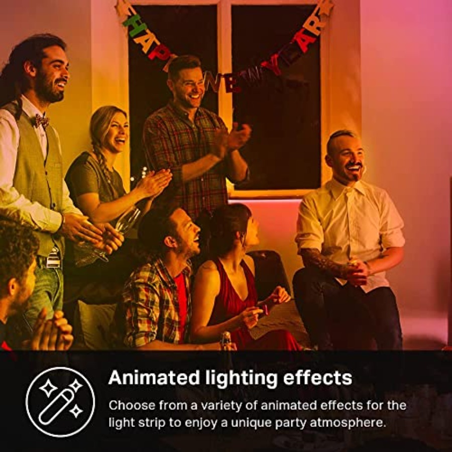 LED Light Strip, 50 Color Zone - Led Strip Lights ulasan dan harga