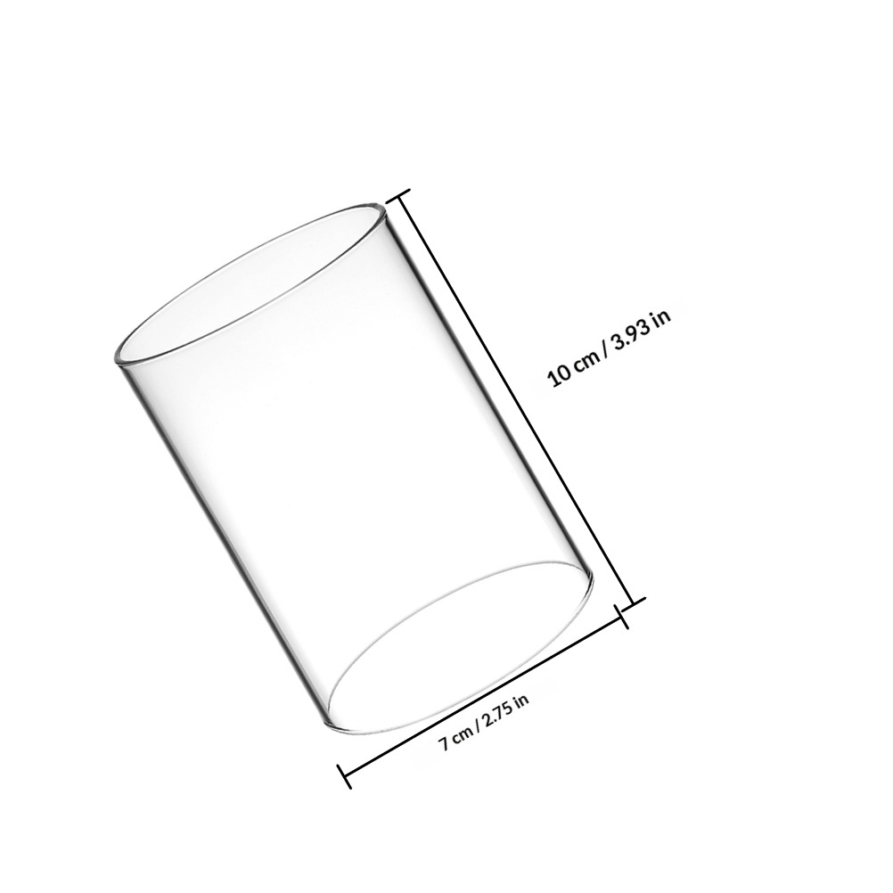 3Pcs Glass Cover Transparent C - Home Decor Trends ulasan dan harga