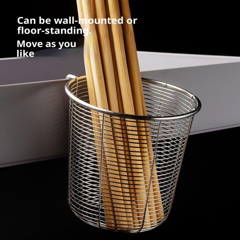 Kitchen Chopstick Holder Organ - Woven Wall Basket ulasan dan harga