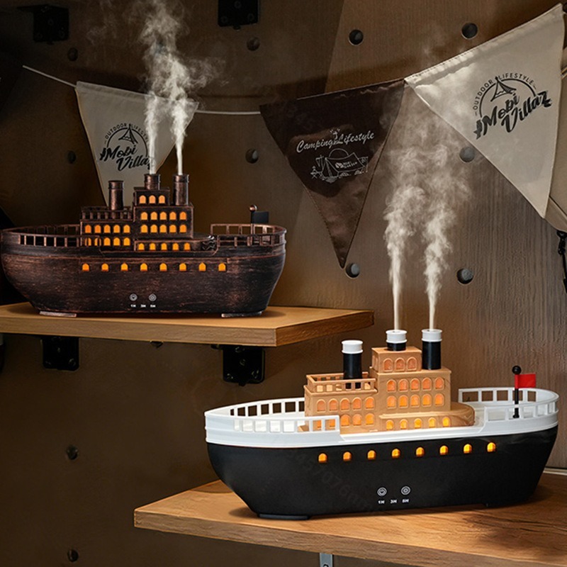 Retro Steam Ship Ultrasonic Ar - Home Decor Outlet ulasan dan harga