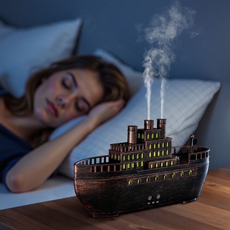 Retro Steam Ship Ultrasonic Ar - Home Decor Outlet ulasan dan harga