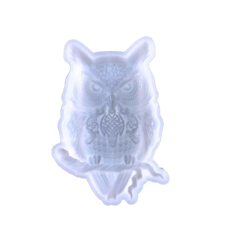Creative Owl Ornaments Epoxy R - Home Decor Wall Molding ulasan dan harga