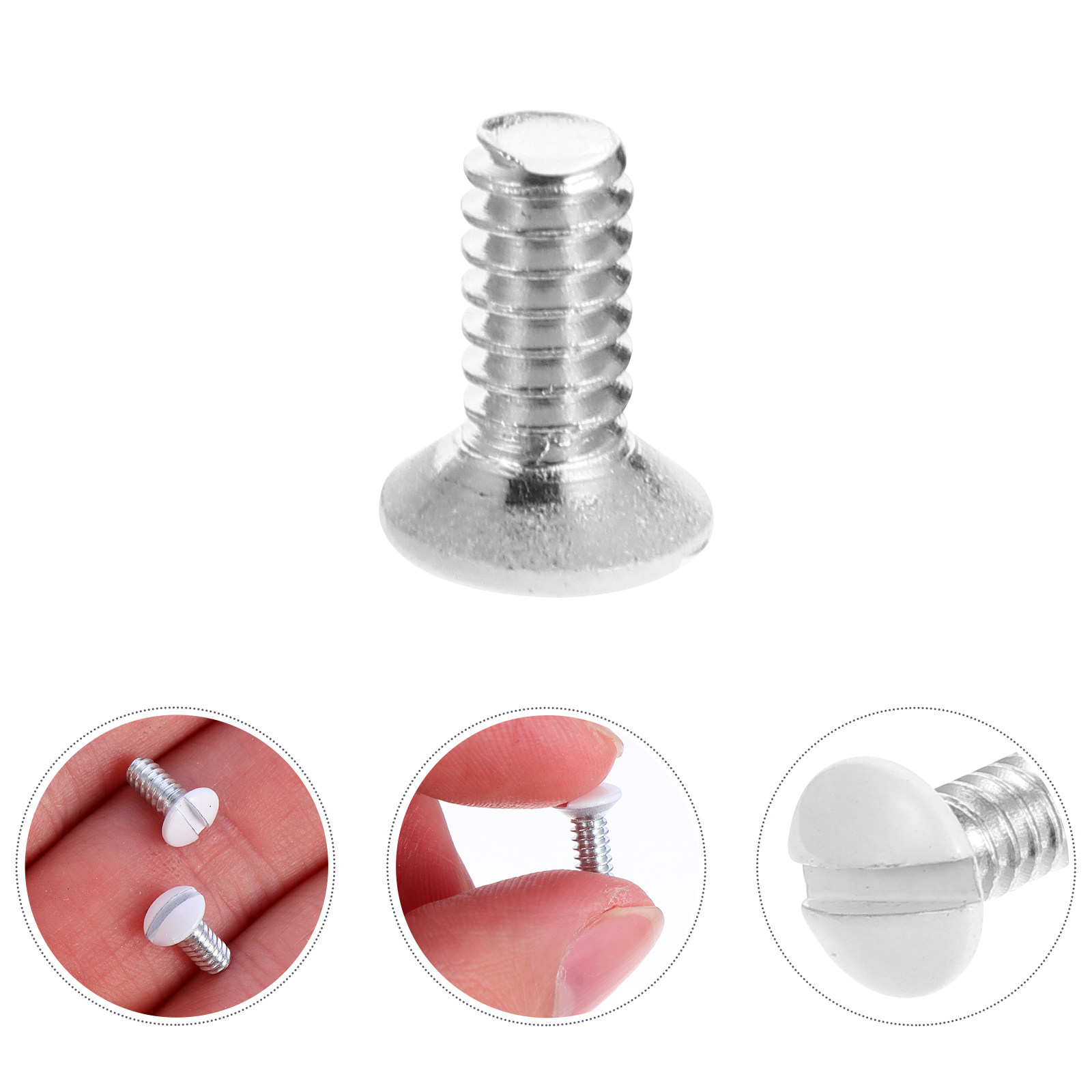 200Pcs White Painted Wall Plat - Home Decor Outlet ulasan dan harga
