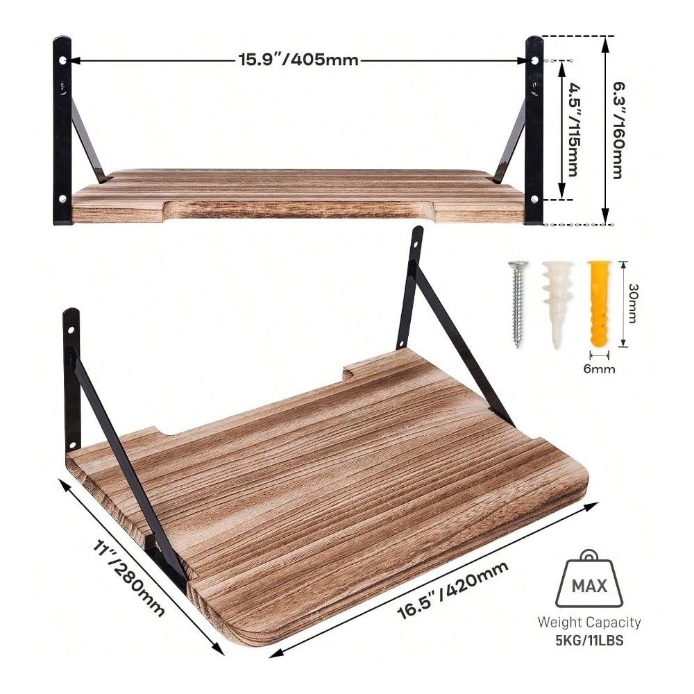 Shelf, 16.2 X 11 L, Router Wal - Floating Shelves ulasan dan harga