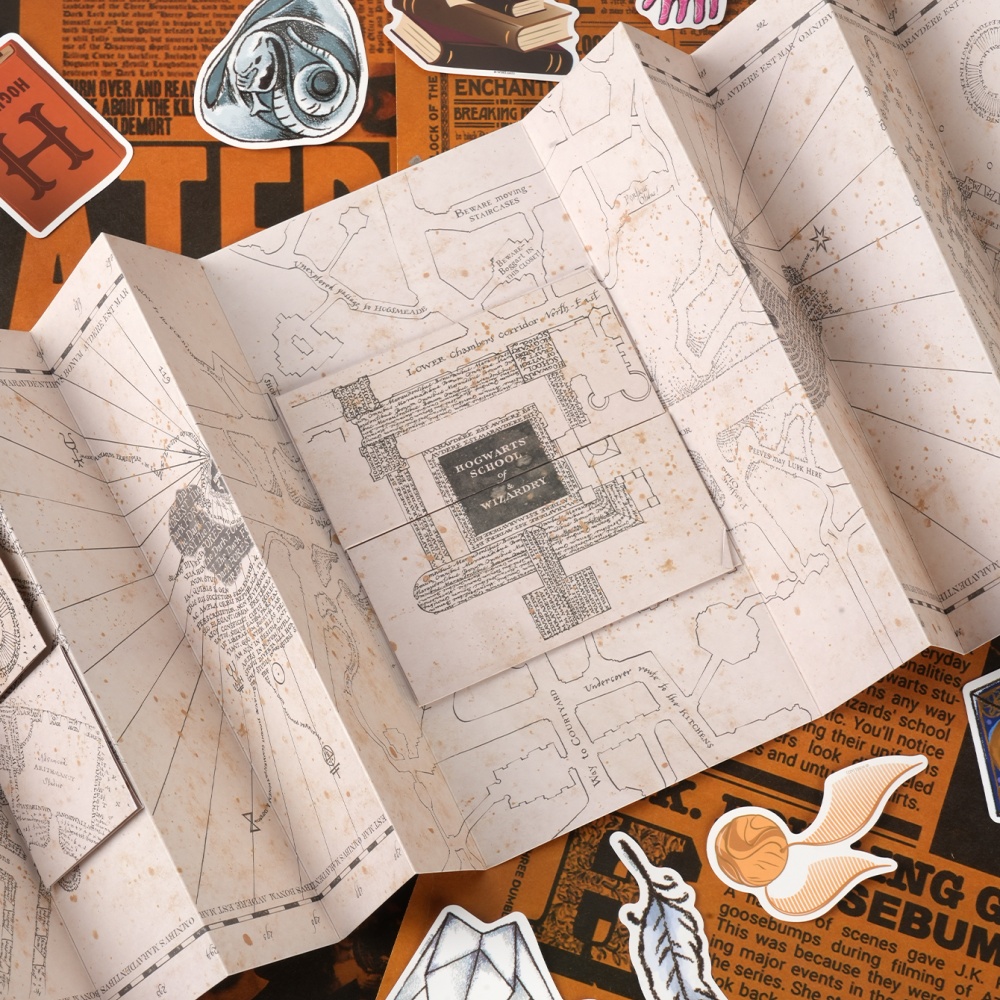 1PC Map Of The Marauder's Scho - Home Decor Pinterest ulasan dan harga