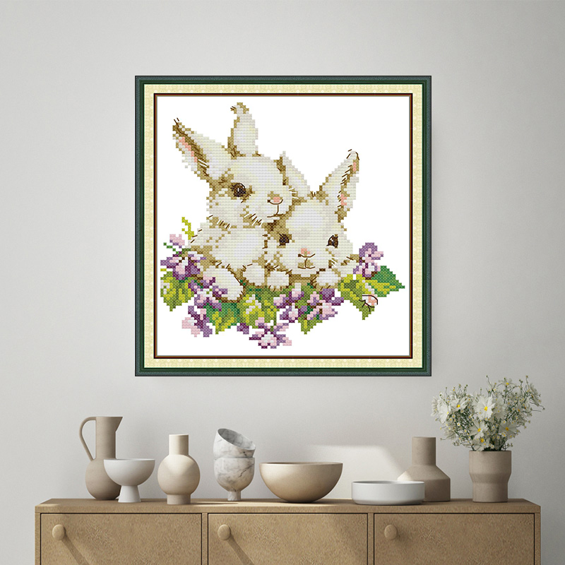 Joy Sunday Bunny Siblings Patt - Home Decor Outlet ulasan dan harga